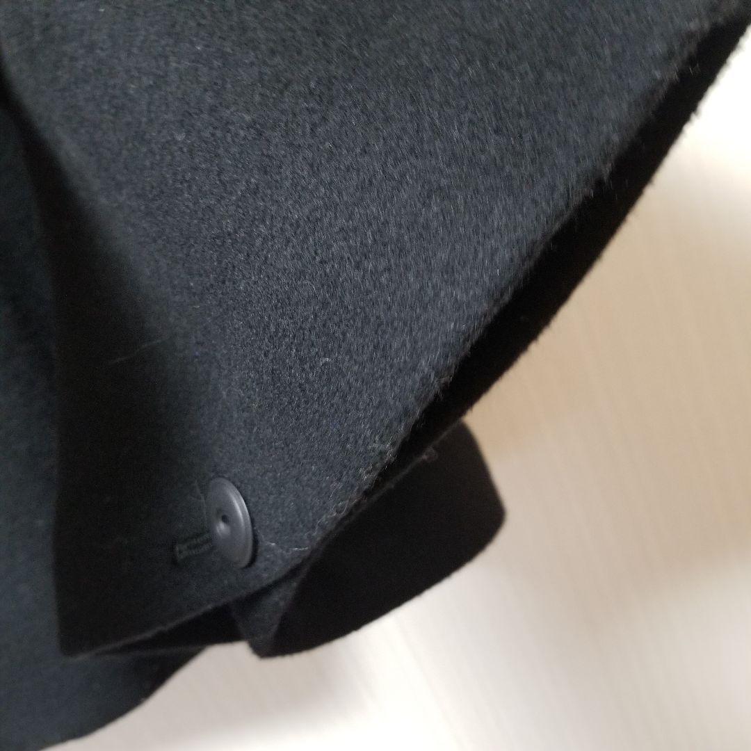 オオカミとフクロウ　ブラック ケープコート