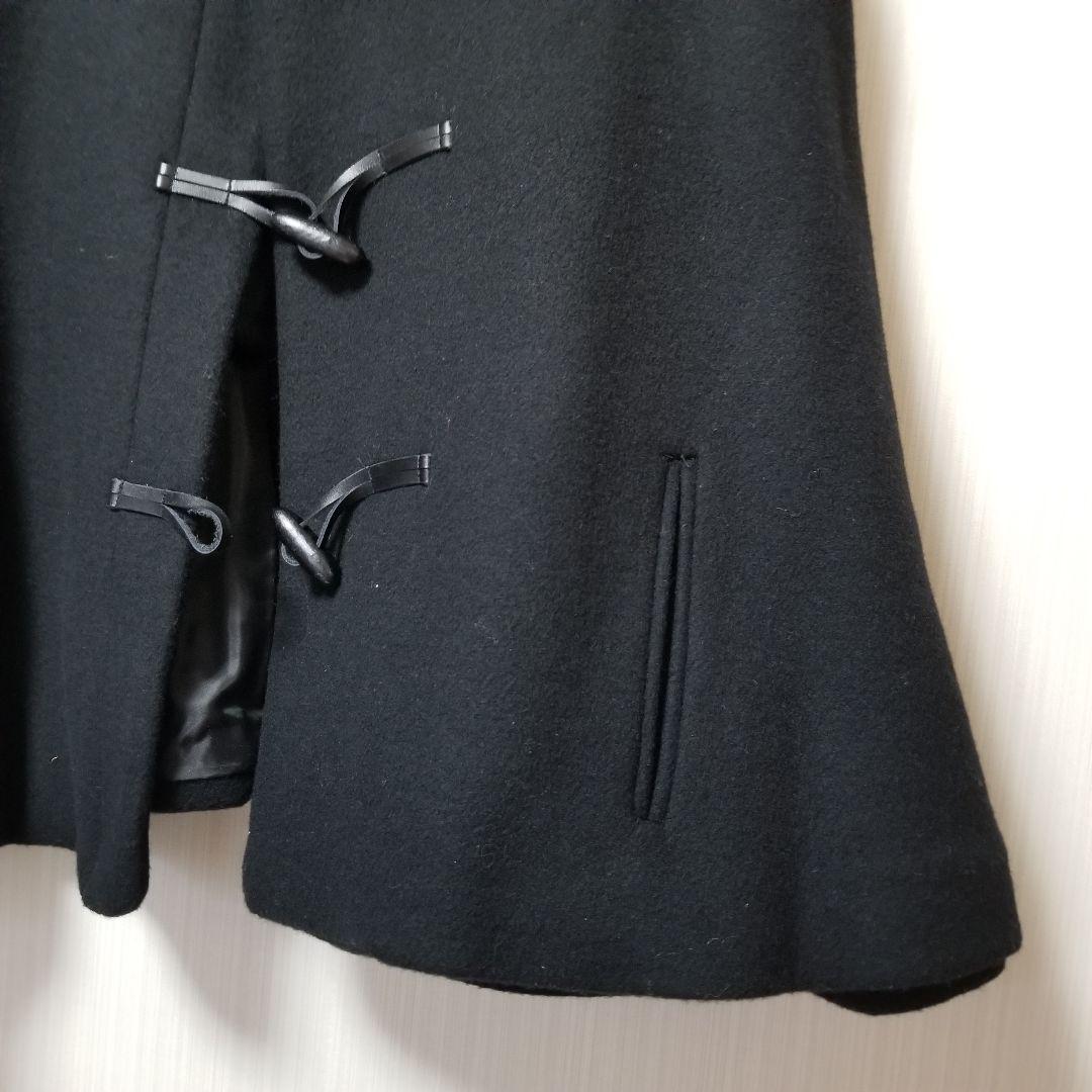 オオカミとフクロウ　ブラック ケープコート