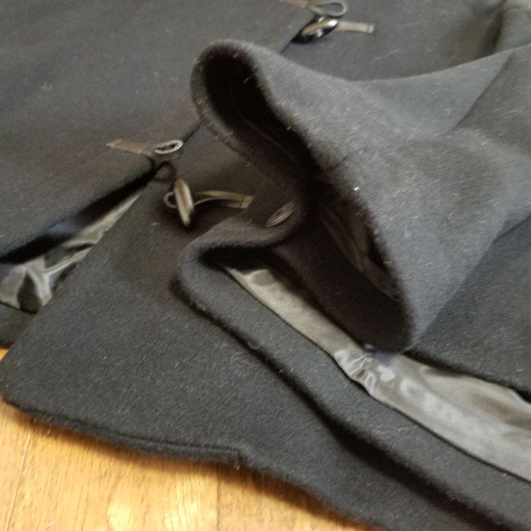 オオカミとフクロウ　ブラック ケープコート