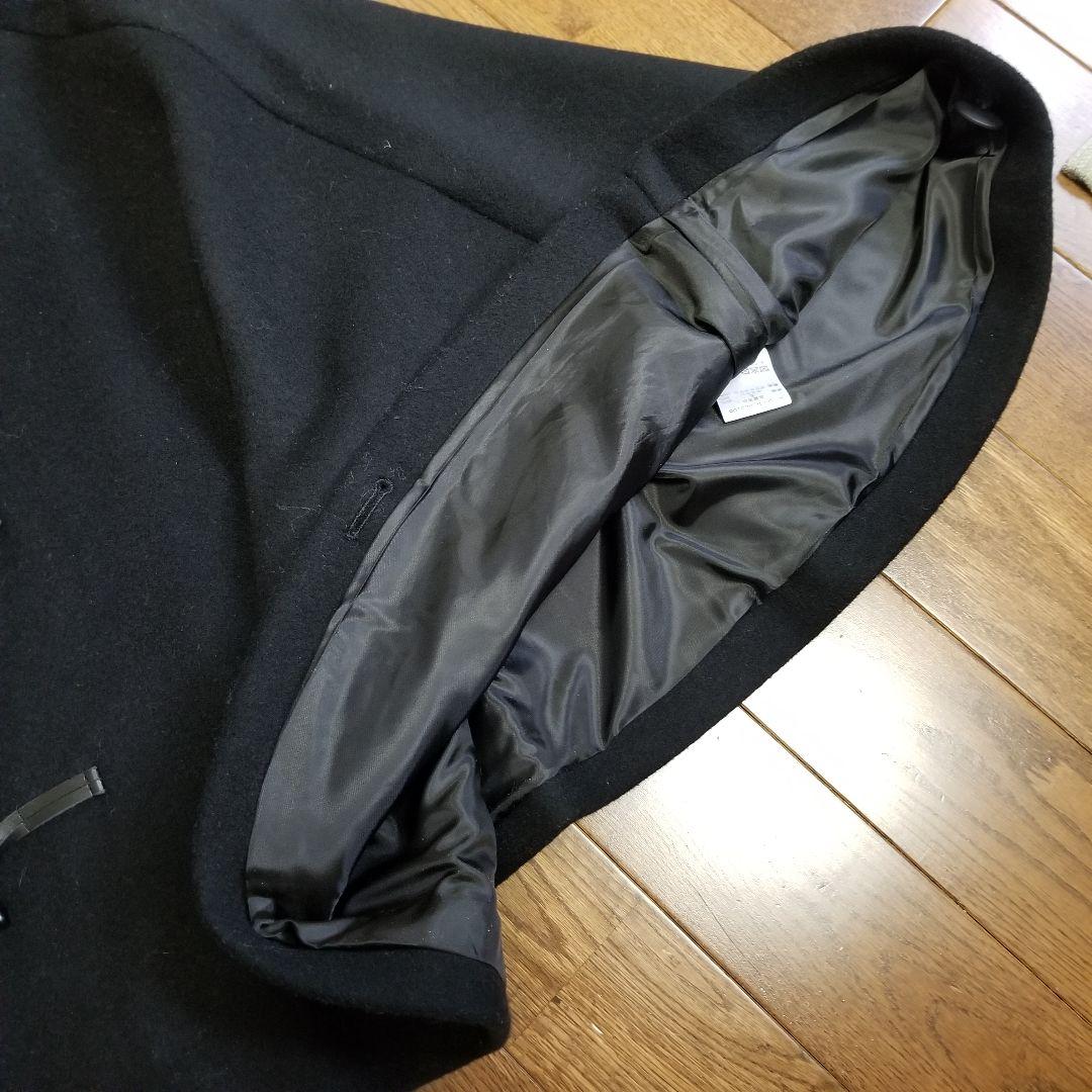 オオカミとフクロウ　ブラック ケープコート