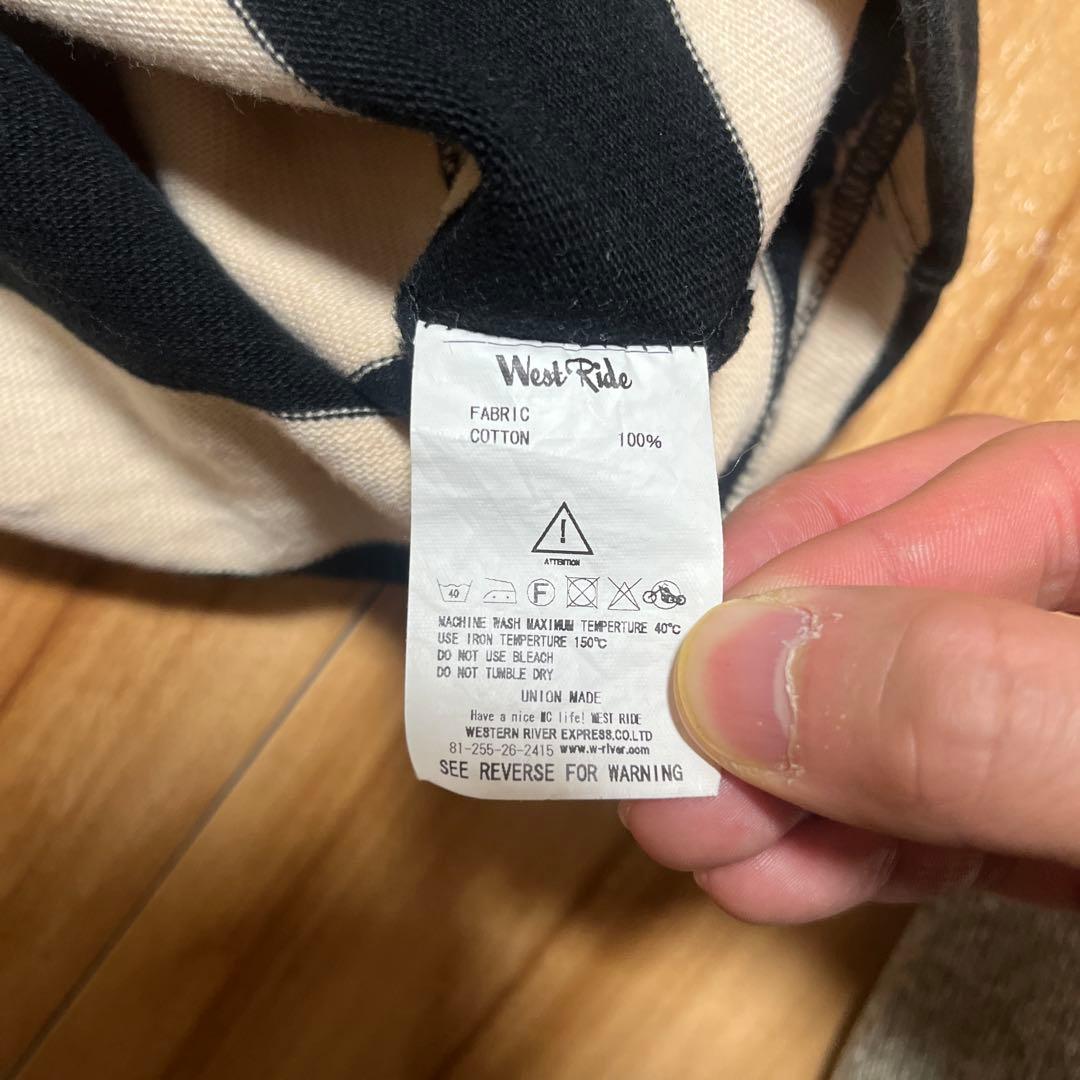 ウエストライド　ヘヴィボーダー ロングT 38