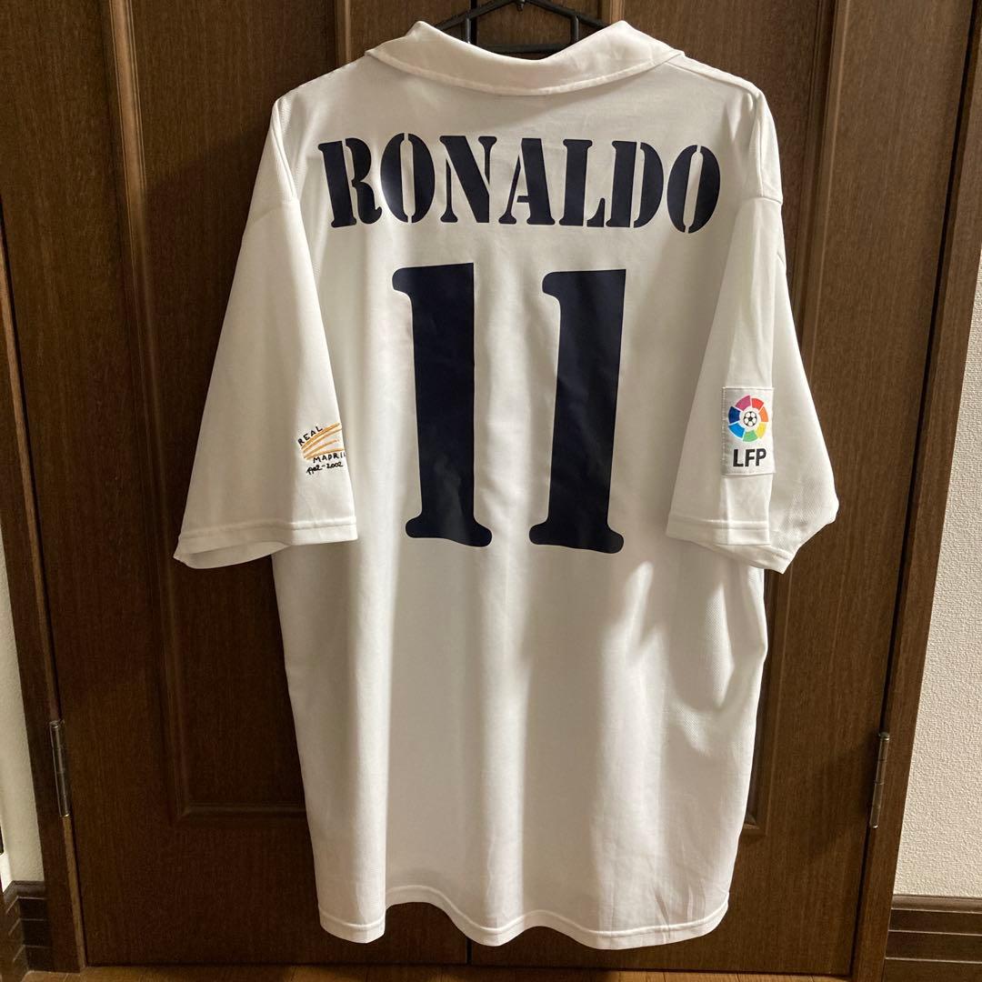 レアルマドリード　02-03 100周年　ロナウド　ユニフォーム