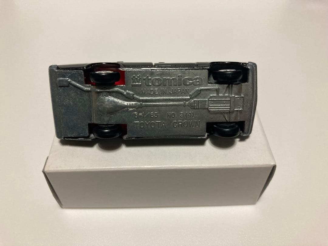トミカ　日本製　クラウン　パトロールカー　1Aホイール　シール付き