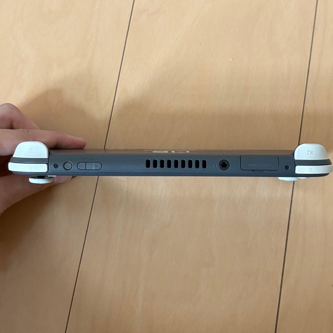 Nintendo Switch Lite グレー 本体 ジャンク品 充電器付き