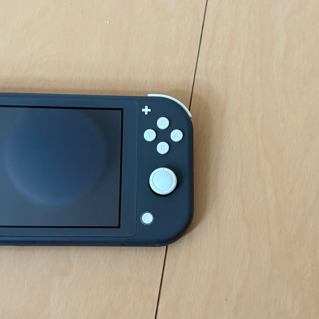 Nintendo Switch Lite グレー 本体 ジャンク品 充電器付き