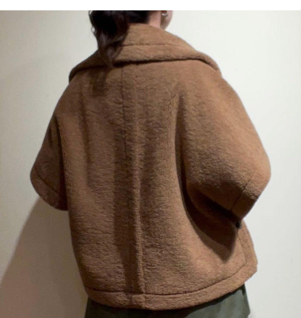 PASSIONEパシオーネ☆ボアショートポンチョコート