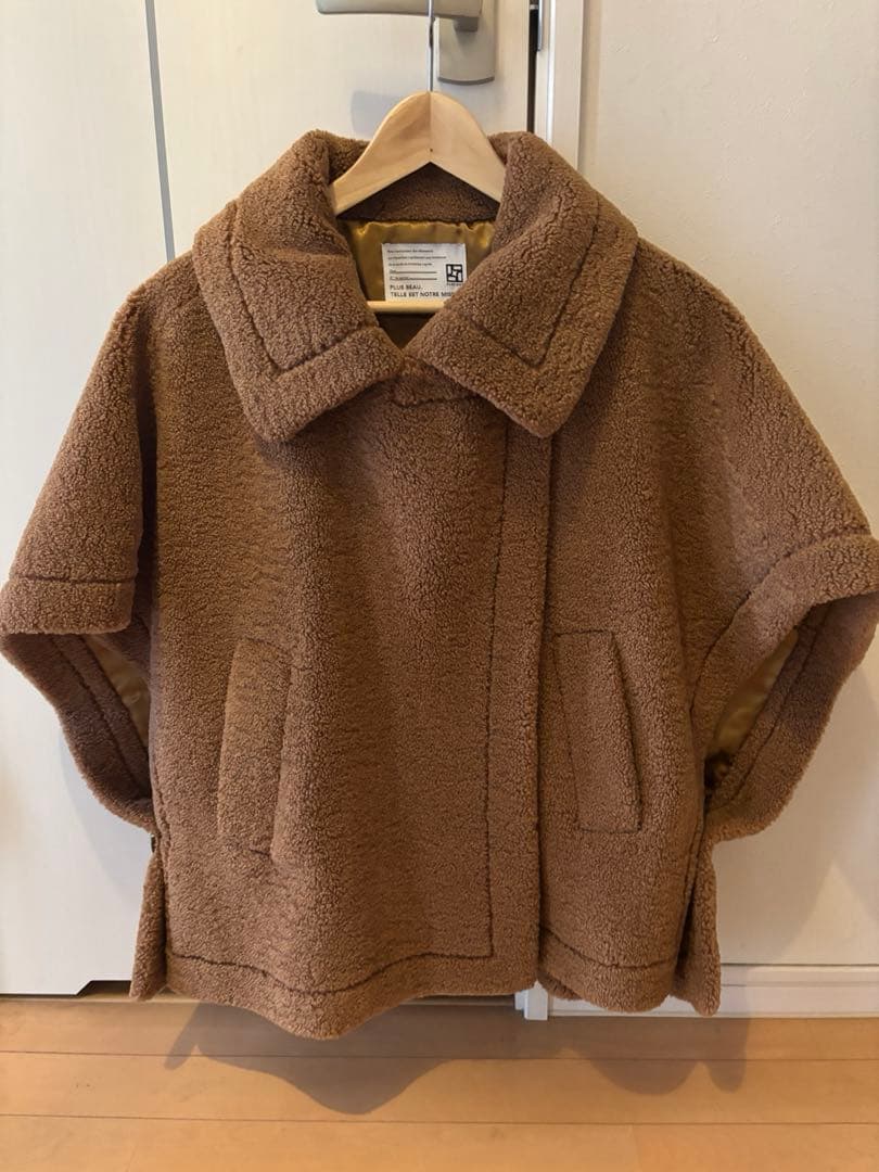 PASSIONEパシオーネ☆ボアショートポンチョコート