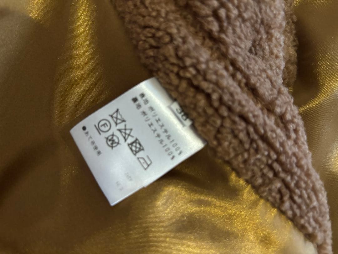 PASSIONEパシオーネ☆ボアショートポンチョコート