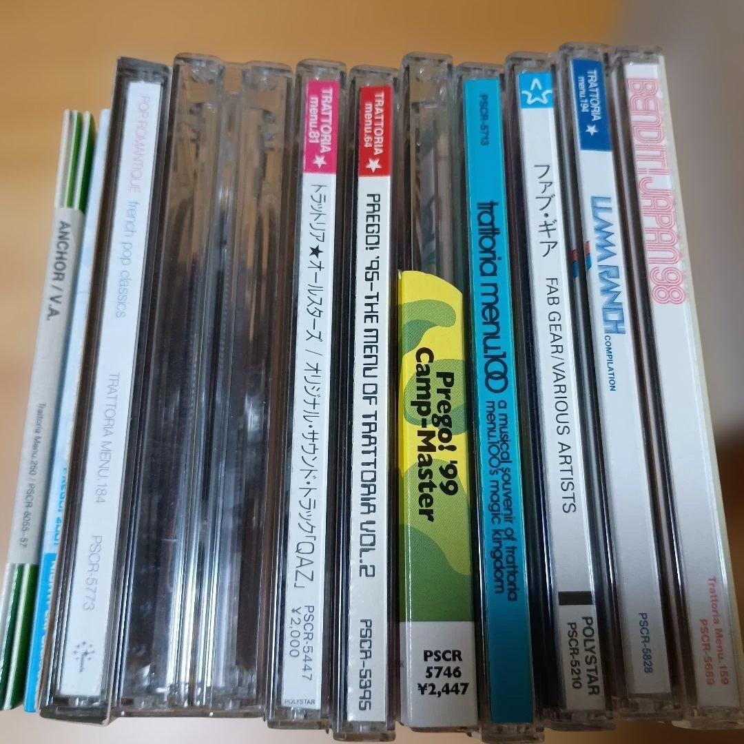 CD トラットリア　コンピレーション　11枚セット