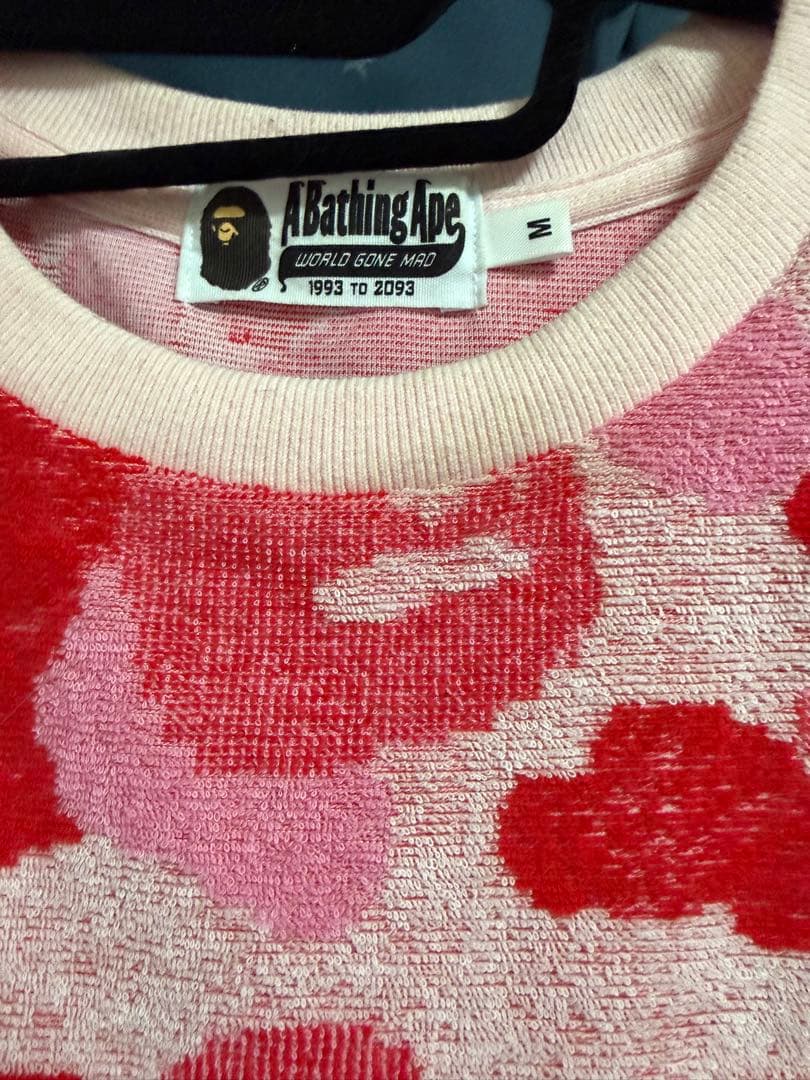 A BATHING APE パイル生地セットアップ