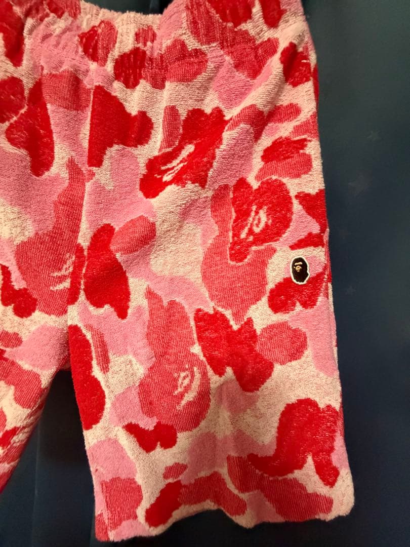 A BATHING APE パイル生地セットアップ