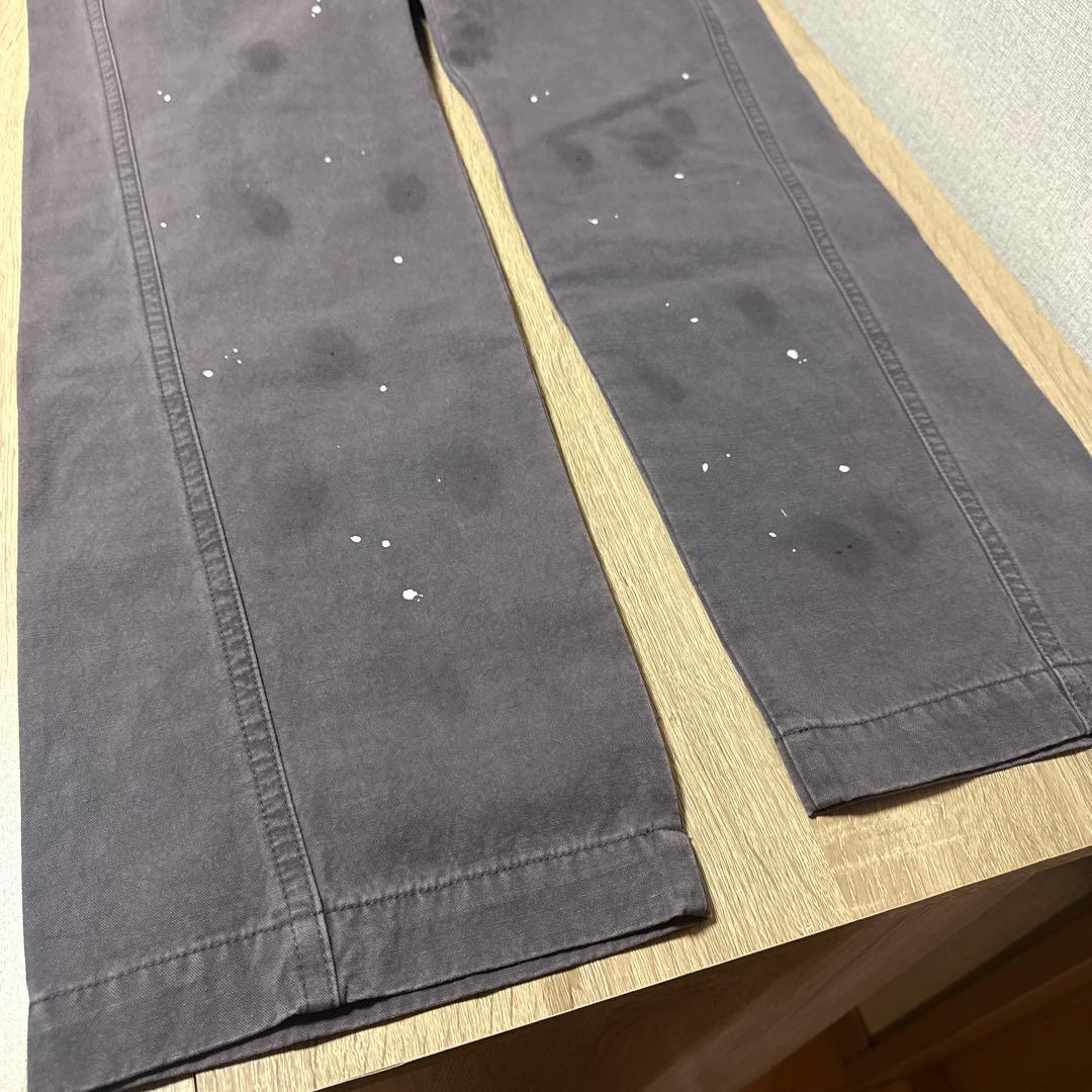 ATTISESSION ペイントパンツ　36 パープル