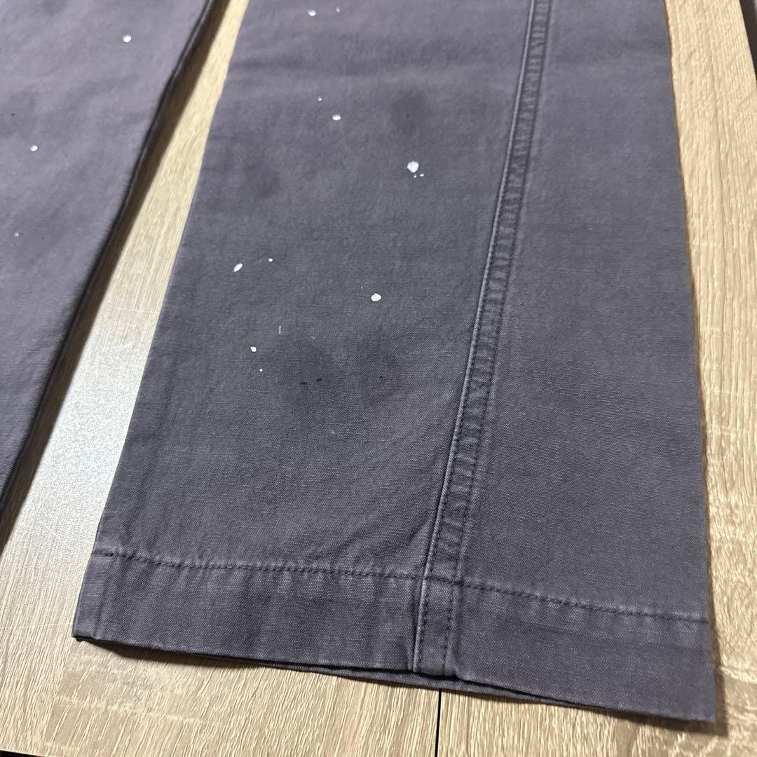 ATTISESSION ペイントパンツ　36 パープル