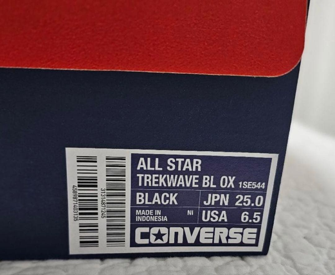 靴 CONVERSE ALL STAR TREKWAVE BL OX 25.0