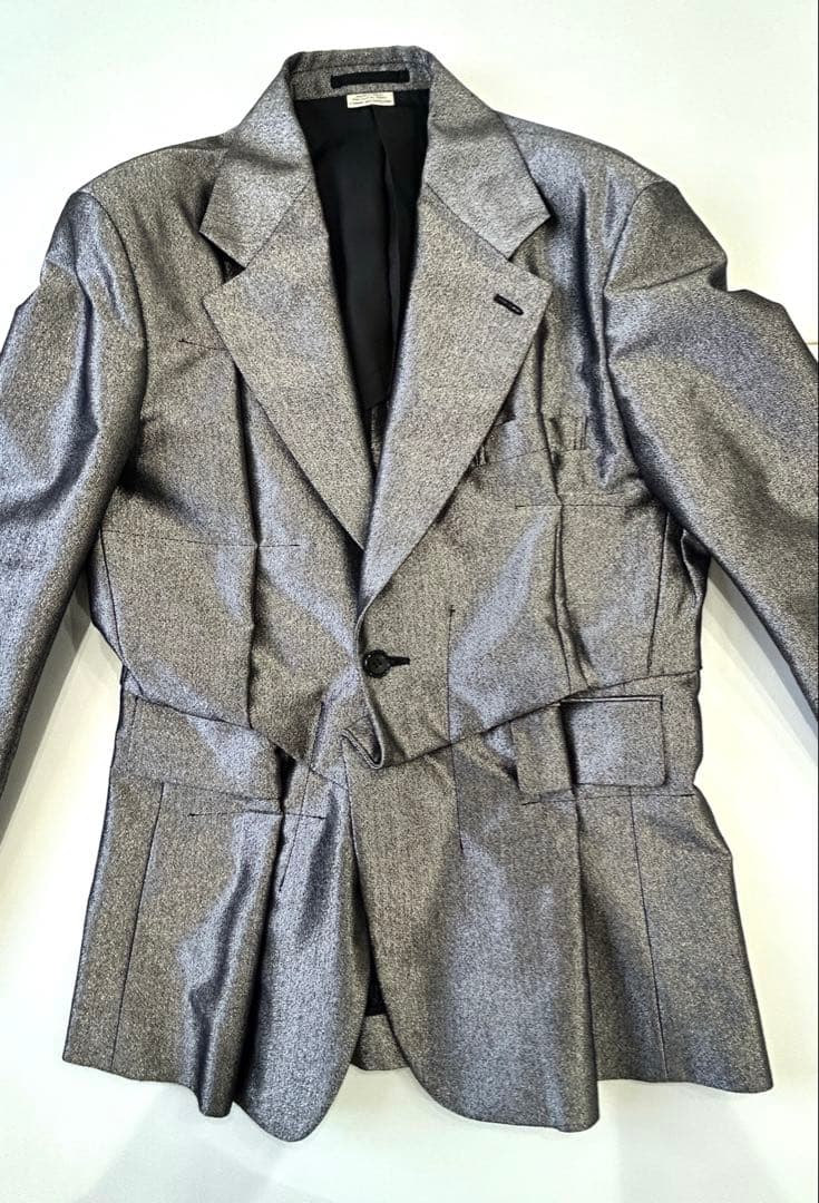 2021SS コムデギャルソンオムプリュス ジャケット シルバー