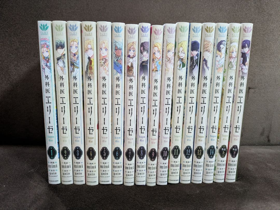 外科医エリーゼ 1〜14巻　外伝 上下　全巻セット