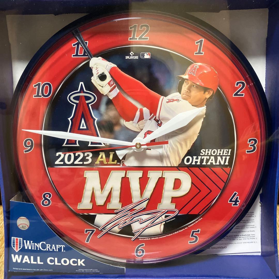WinCraft 2023 AL MVP Shohei Ohtani 壁掛け時計