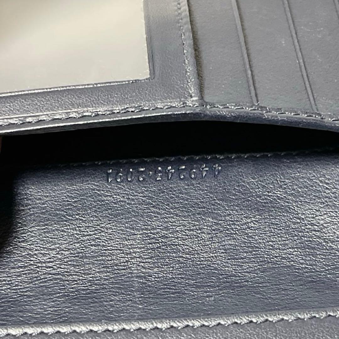 未使用級✨GUCCI グッチ GGマイクログッチシマ 総柄 レザー 二つ折り財布
