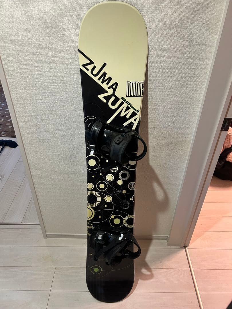 ZUMA スノーボード バインディング付き