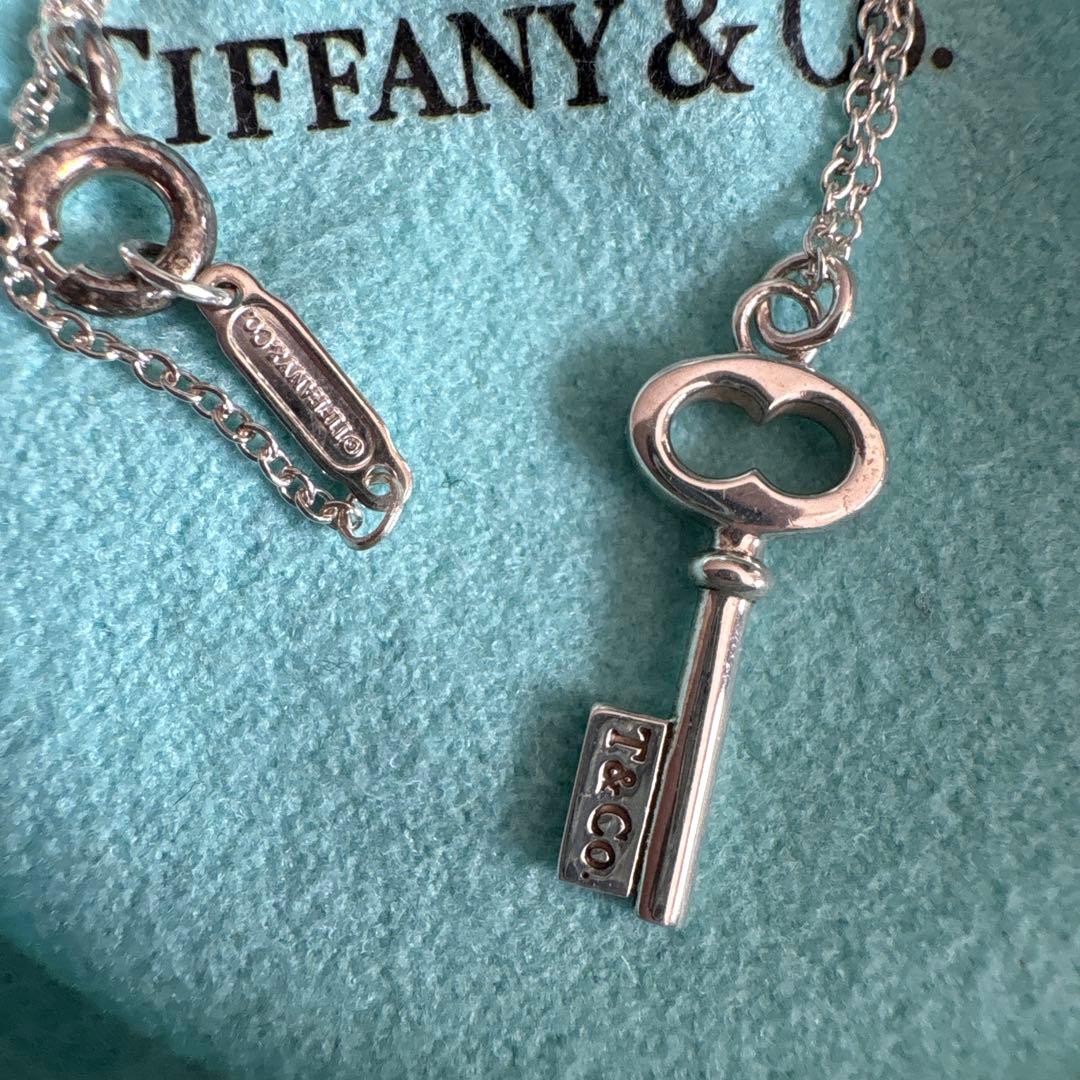 Tiffany & Co. ♡ キー型ネックレス 全長約40.5cm