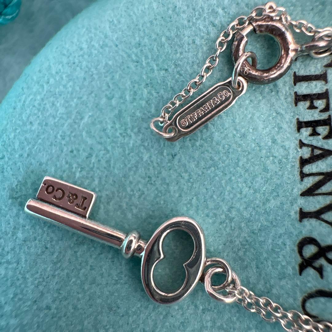 Tiffany & Co. ♡ キー型ネックレス 全長約40.5cm