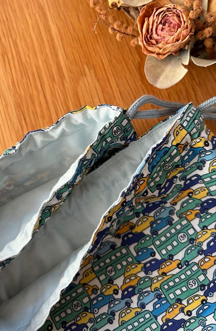 ★cocoro★＊リバティ生地使用＊巾着セット