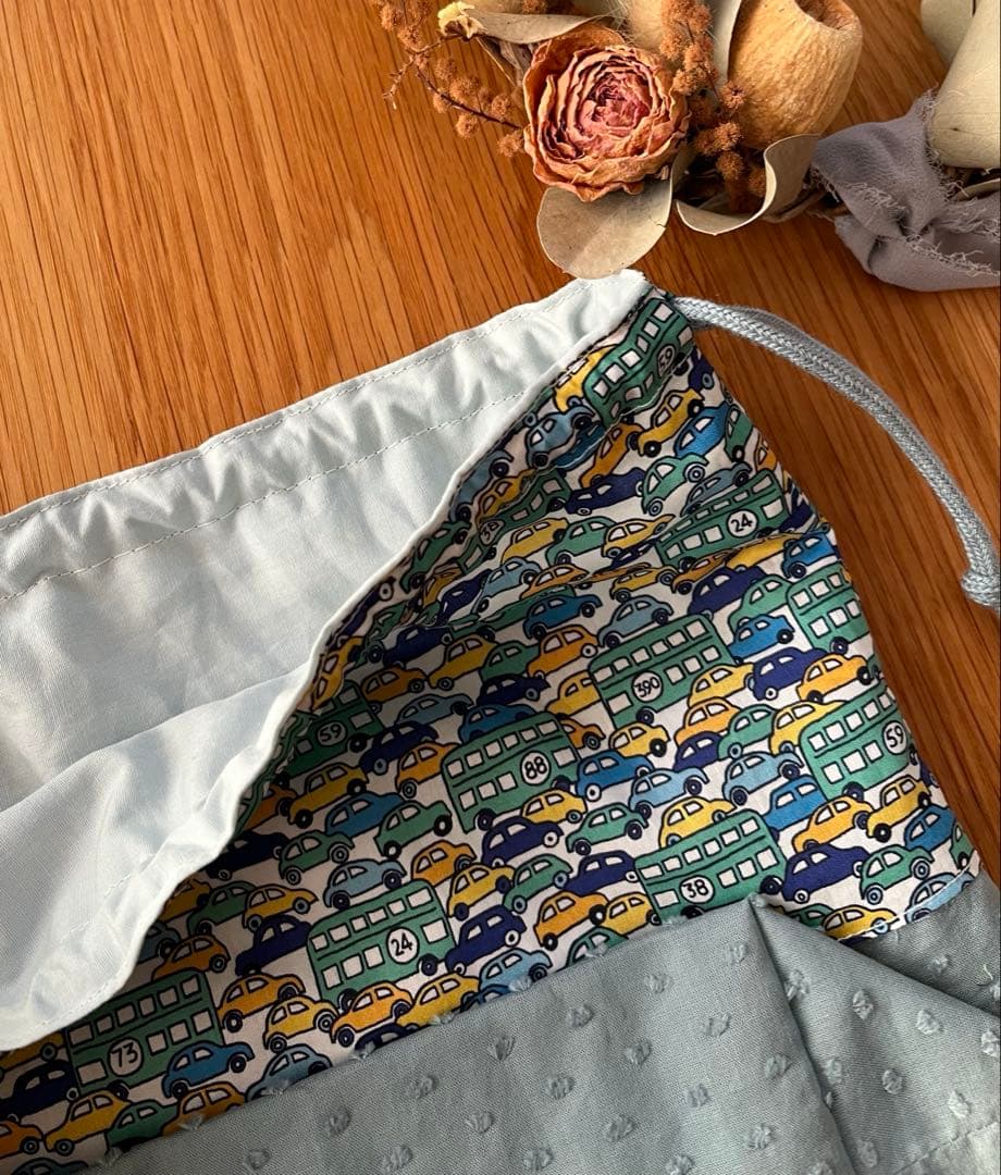 ★cocoro★＊リバティ生地使用＊巾着セット