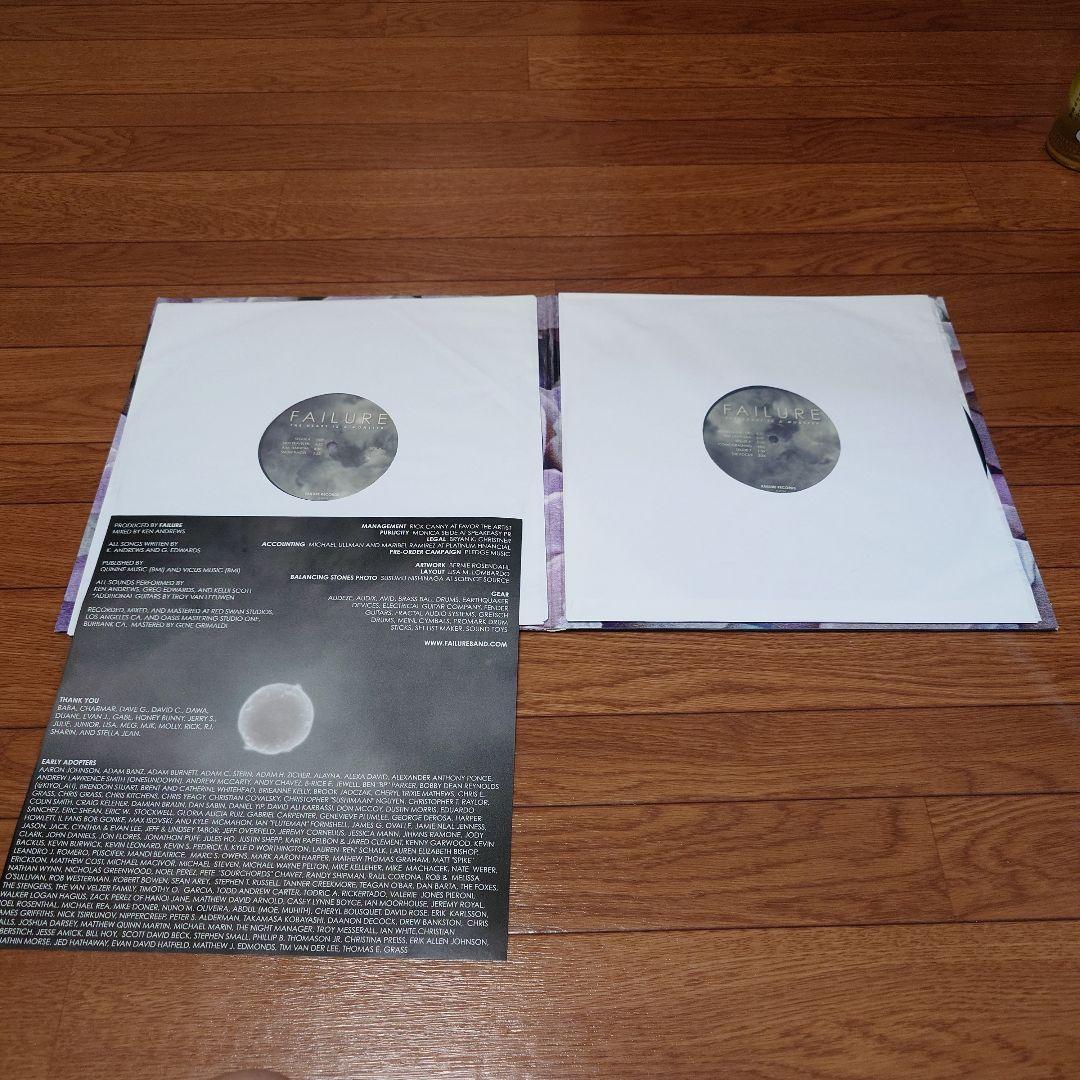 FAILURE サイン入りレコード
