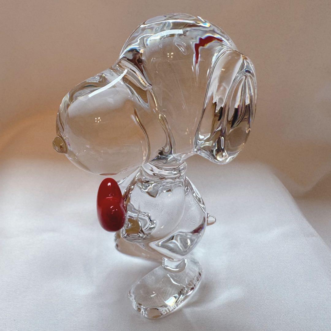 【 新品・美品 】Baccarat バカラ スヌーピー ハート