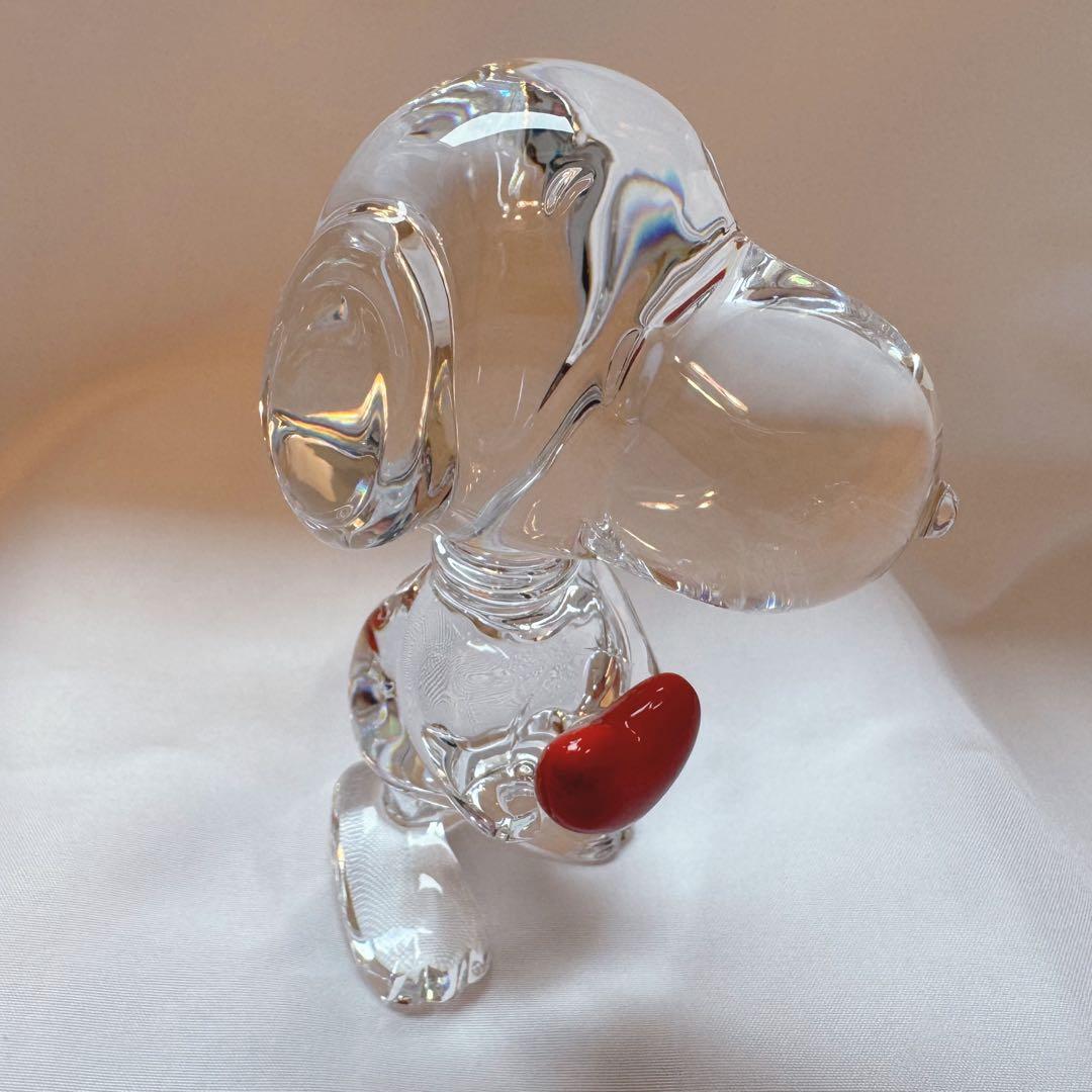 【 新品・美品 】Baccarat バカラ スヌーピー ハート