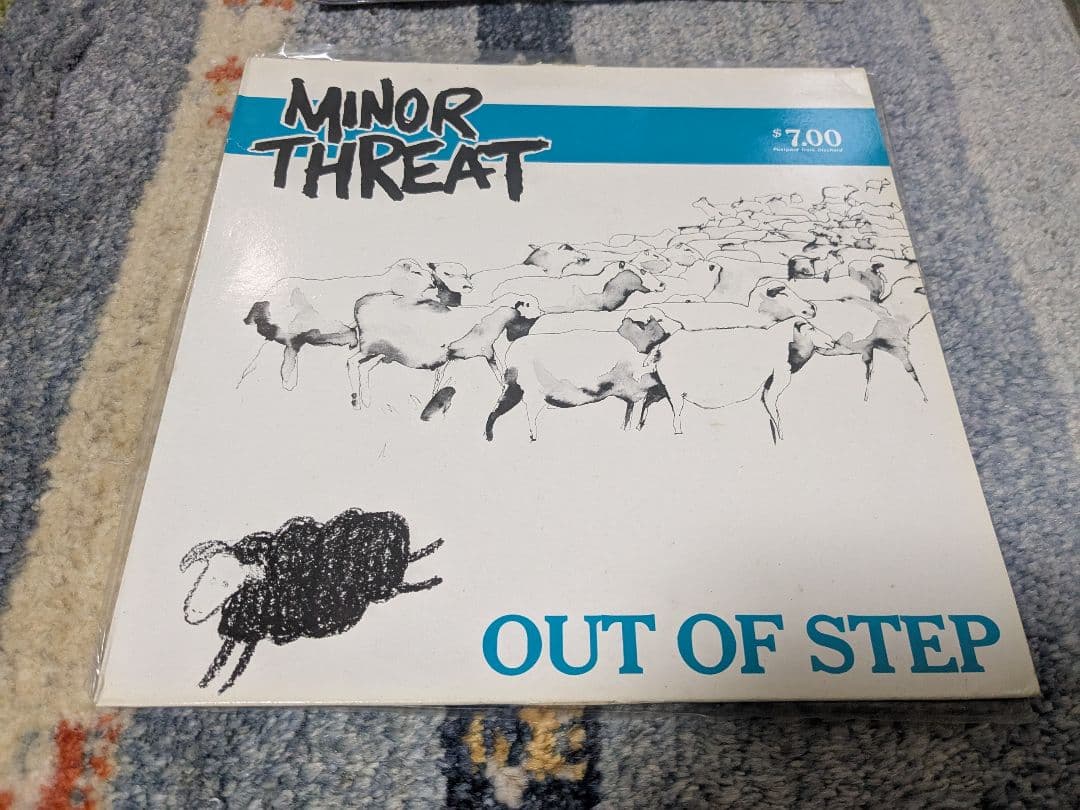 Minor Threat Out of Step レコード