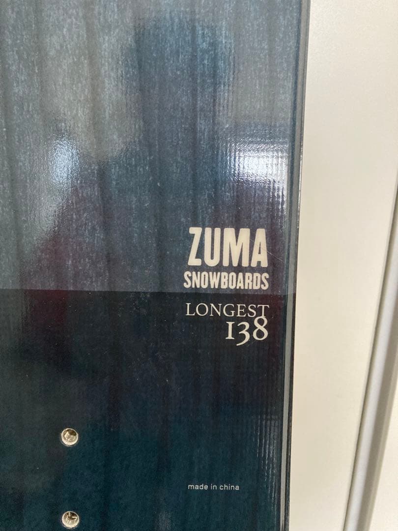 超美品‼️ZUMA LONGEST 138 スノーボード 138cm