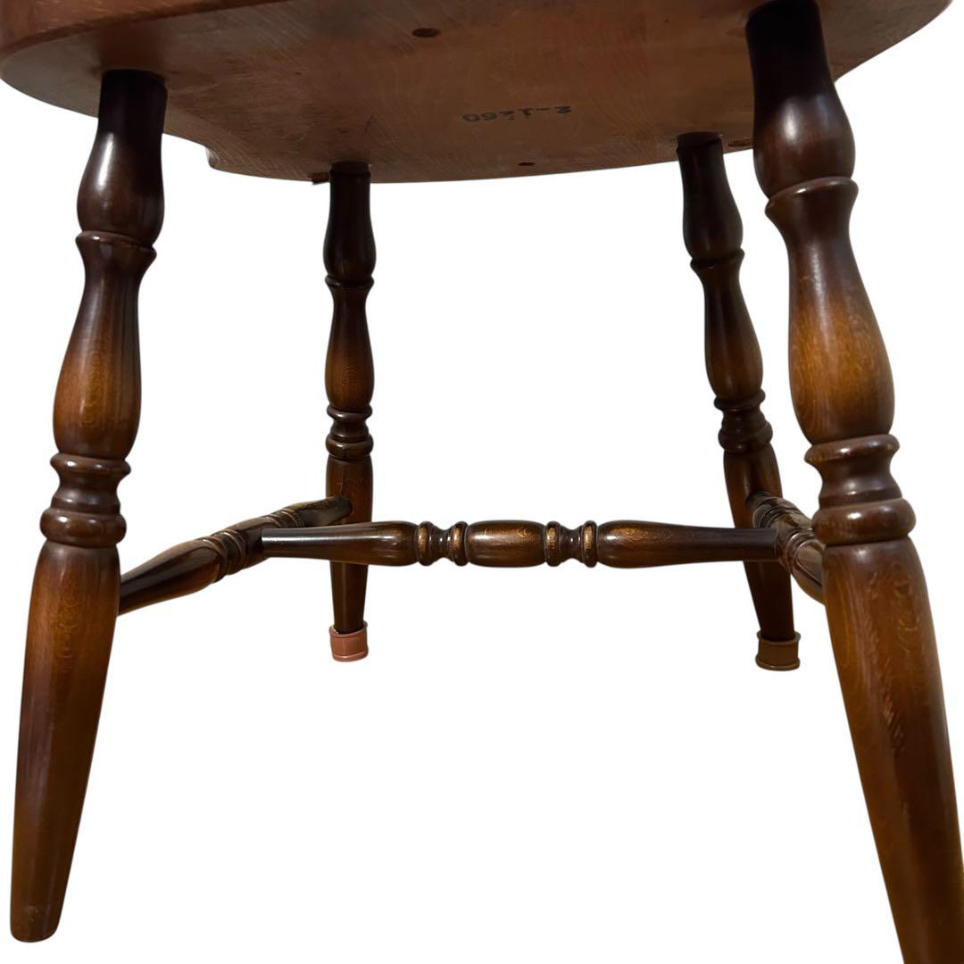 キツツキ　ウィンザーチェア 木製ダイニングチェア 飛騨産業 ヴィンテージ