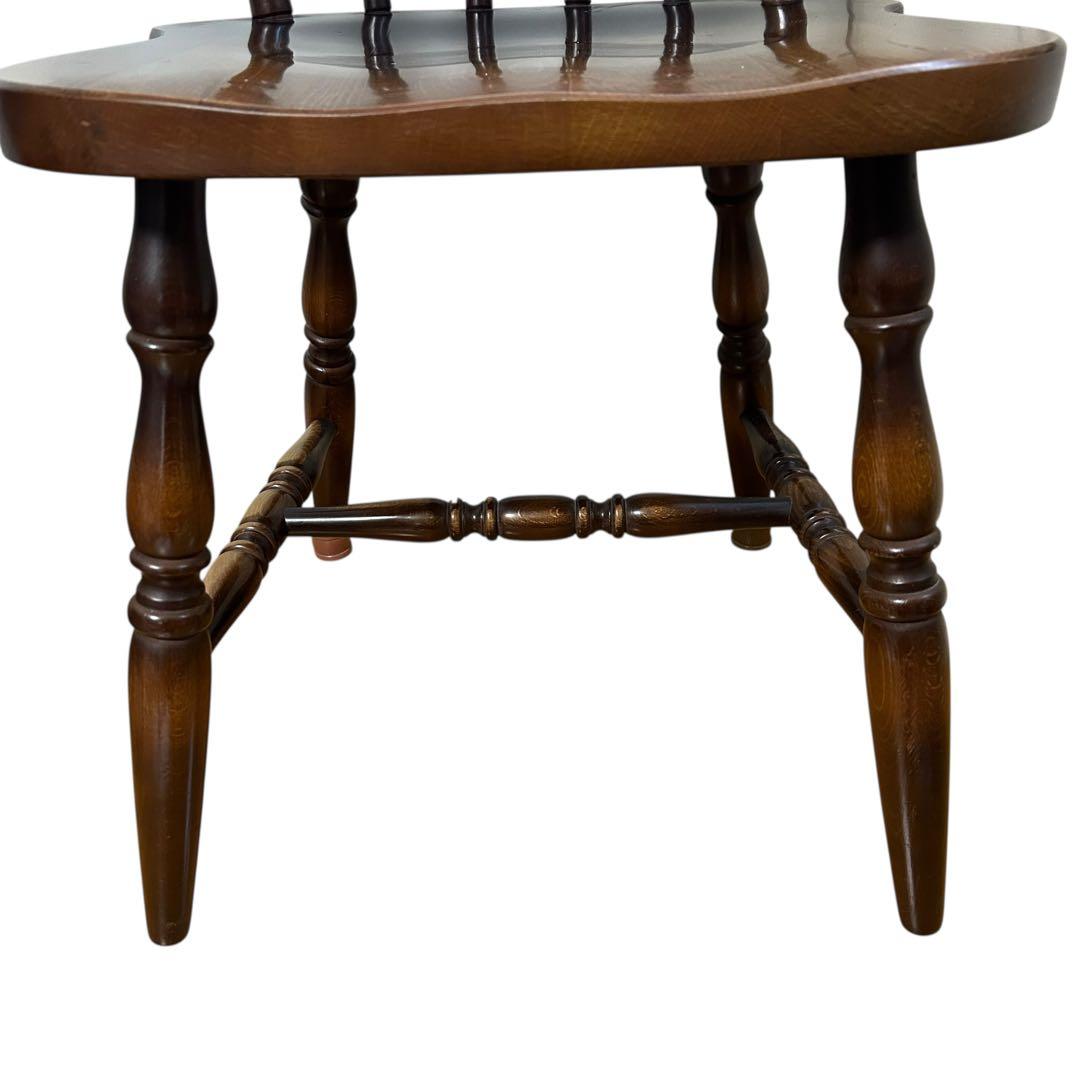 キツツキ　ウィンザーチェア 木製ダイニングチェア 飛騨産業 ヴィンテージ