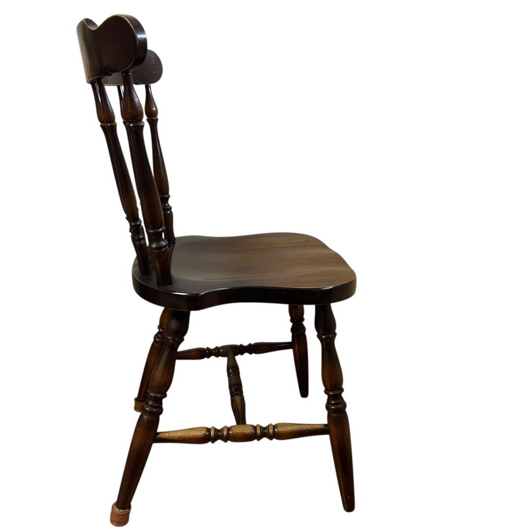 キツツキ　ウィンザーチェア 木製ダイニングチェア 飛騨産業 ヴィンテージ