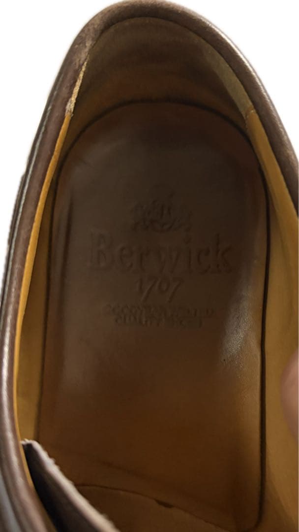 Brenwick ダークブラウン チロリアンシューズ