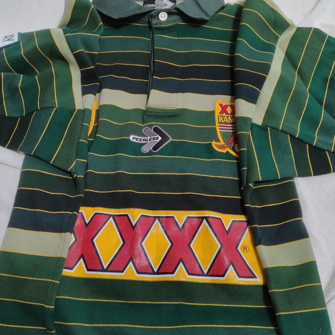 ピアレス ラガーシャツ ポロシャツ カンガルーズ ワラビーズ オーストラリア代表