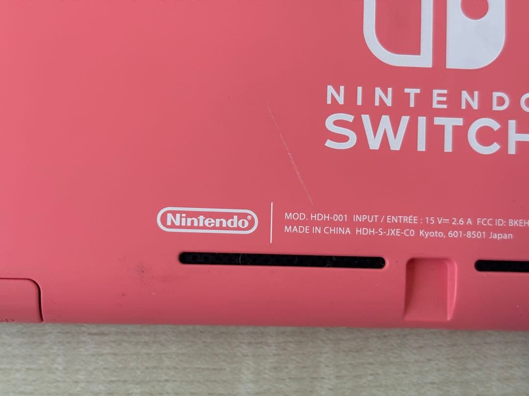Nintendo Switch Lite ピンク 充電器付き