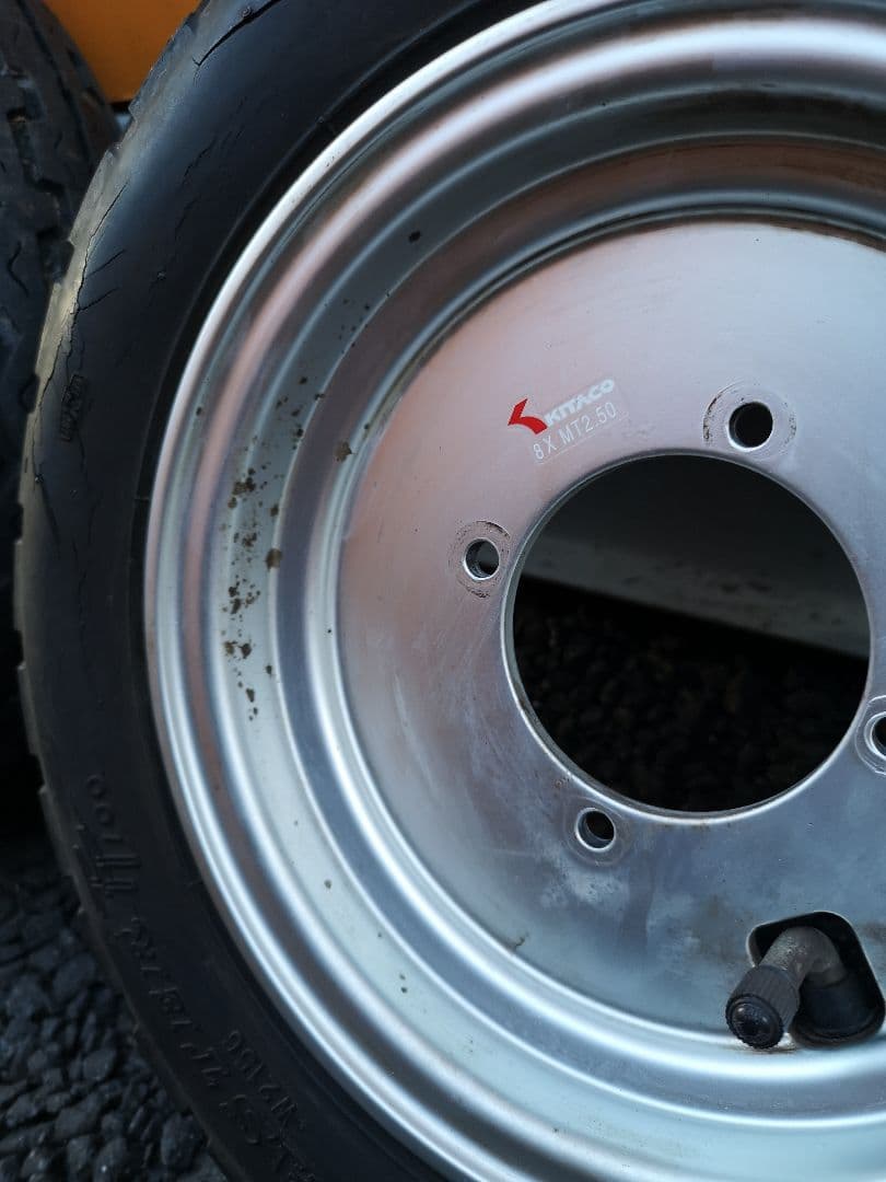 【ズーマーruckus shop】キタコ　モンキー　キャストホイール 8イ