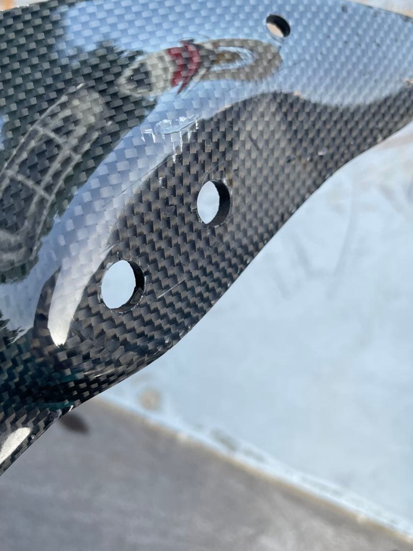 Buell XB9R用　カーボンファイバー アッパーカウル ブラック