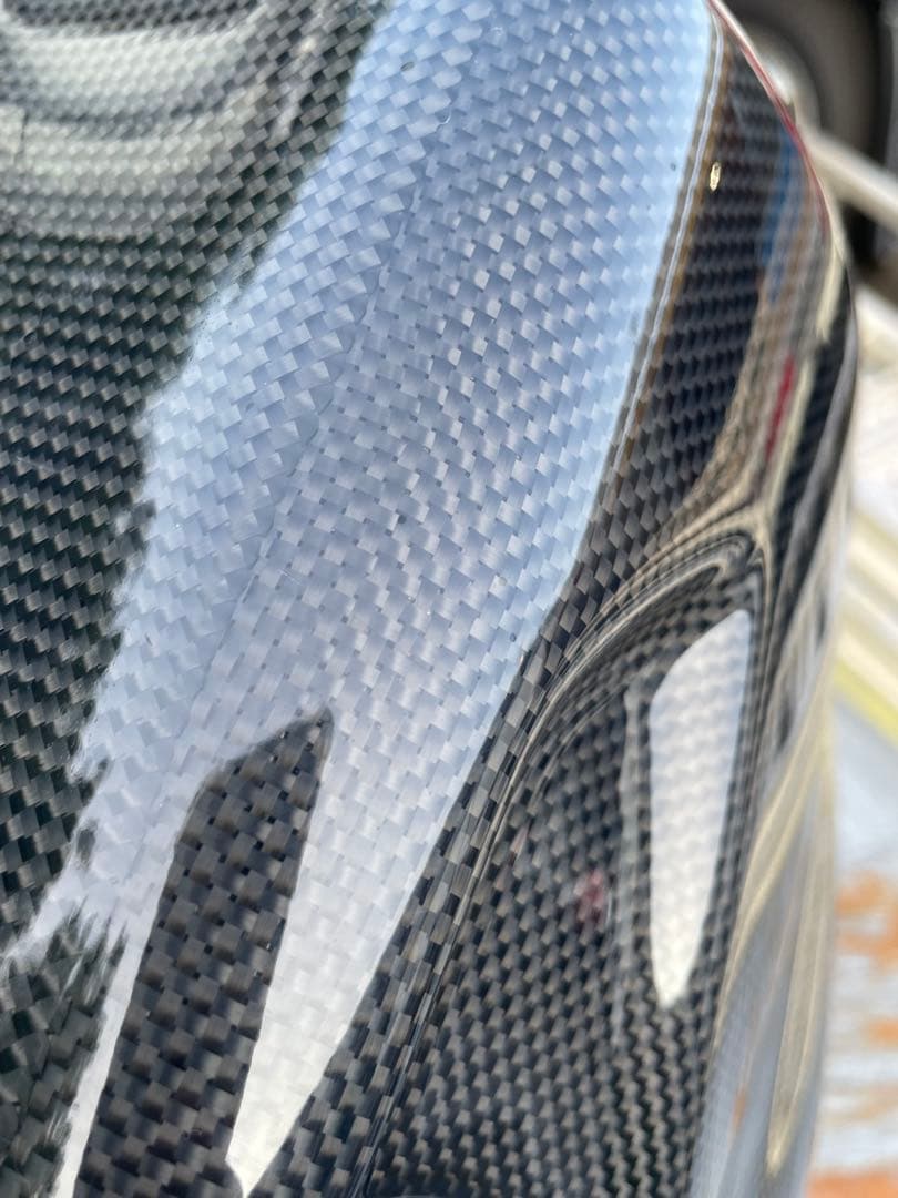 Buell XB9R用　カーボンファイバー アッパーカウル ブラック