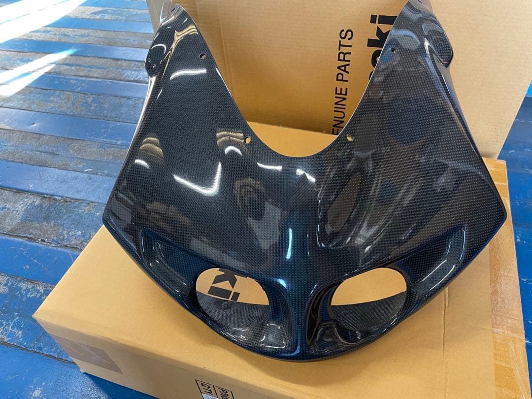 Buell XB9R用　カーボンファイバー アッパーカウル ブラック