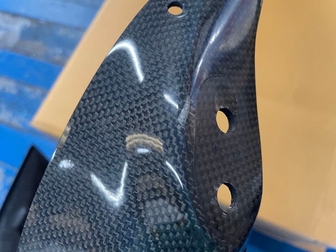 Buell XB9R用　カーボンファイバー アッパーカウル ブラック