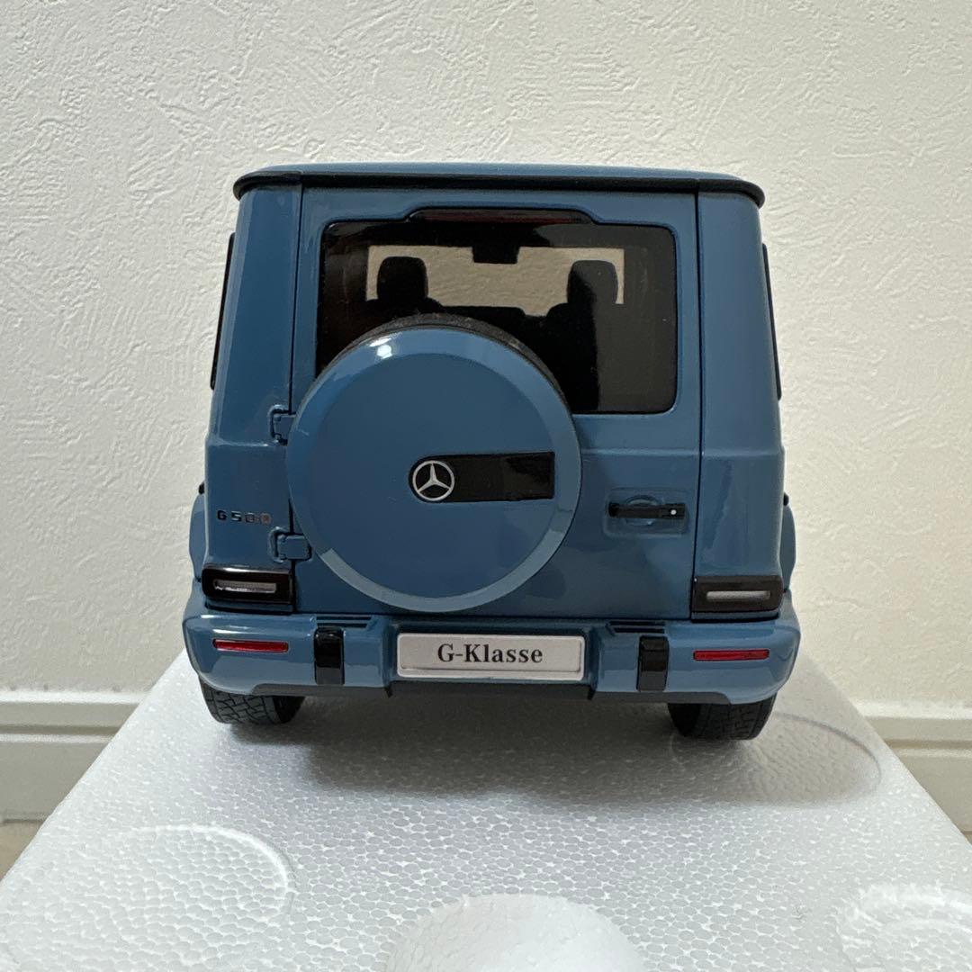 ミニチャンプス ベンツ G400d 1/18 ミニカー チャイナブルー