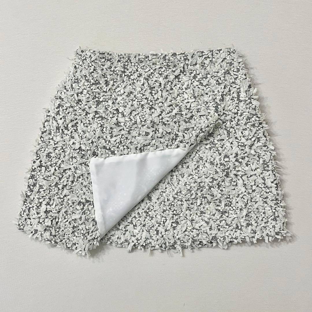 HYEON ヘヨン　pepper skirt shelツイードスカート