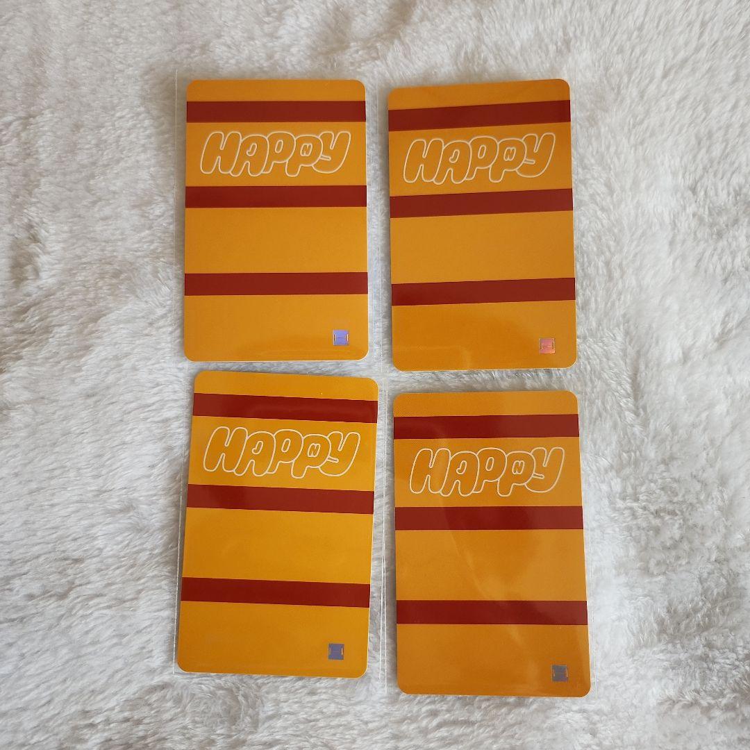 BTS JIN HAPPY 3形態&パワステ ラキドロトレカ4種セット