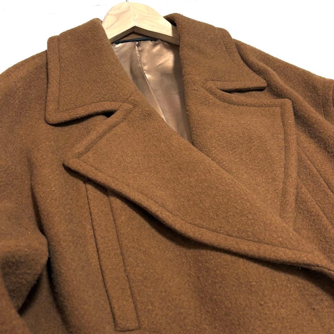 ★*✧様 AP STUDIO✨ブラウン オーバーサイズコート　ウール