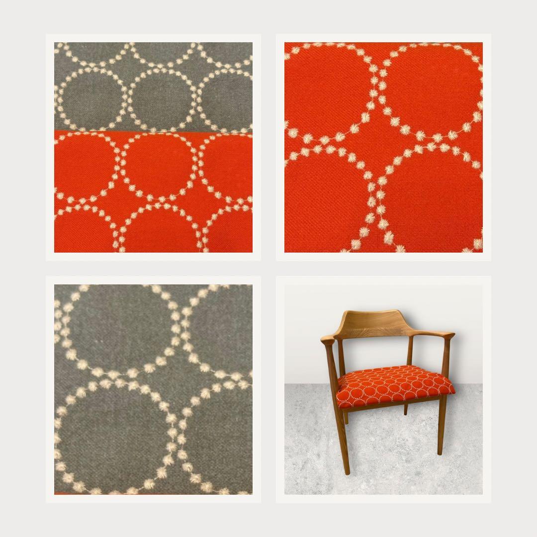 ミナペルホネン使用折りたたみハイスツール　イス 椅子　北欧スタイルインテリア家具