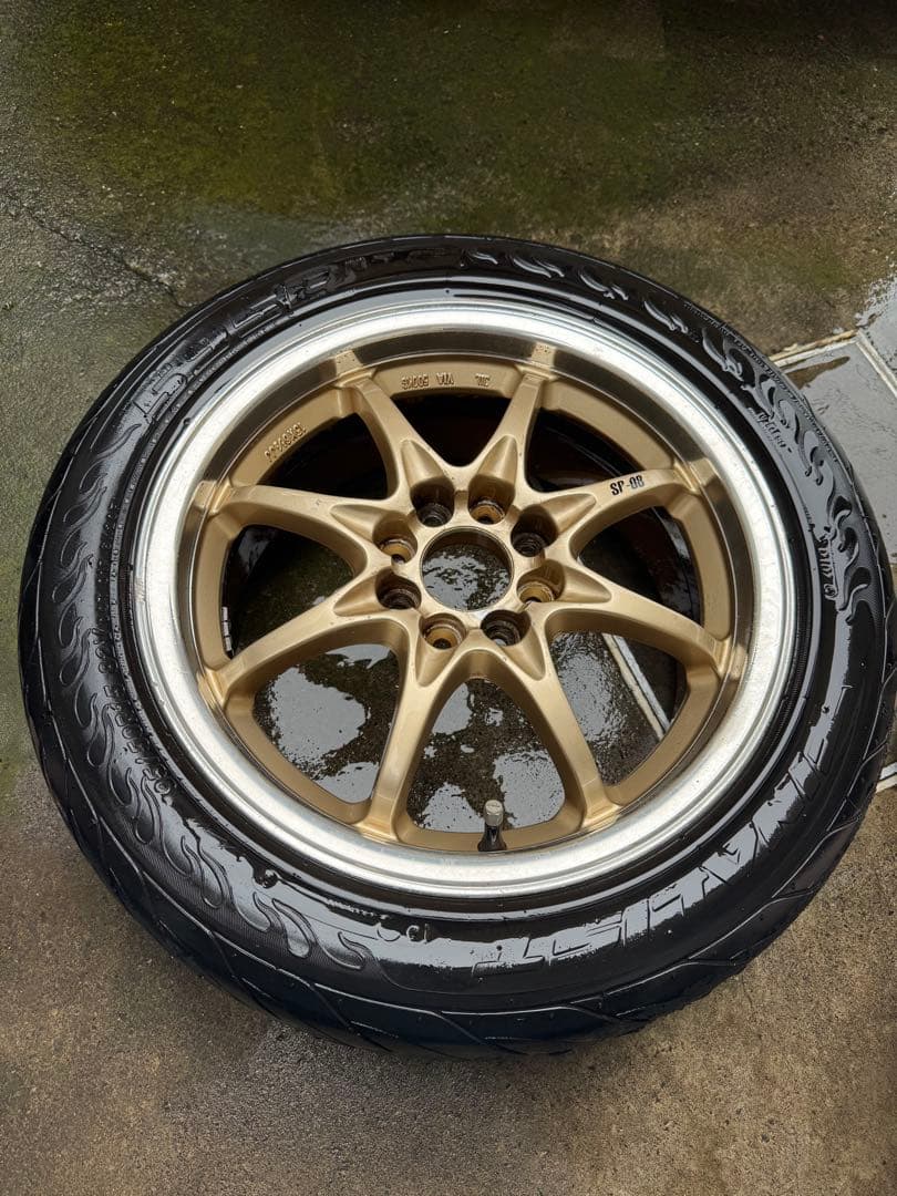 RAYS VOLK RACING SR-08 4本 15×6.5J +38