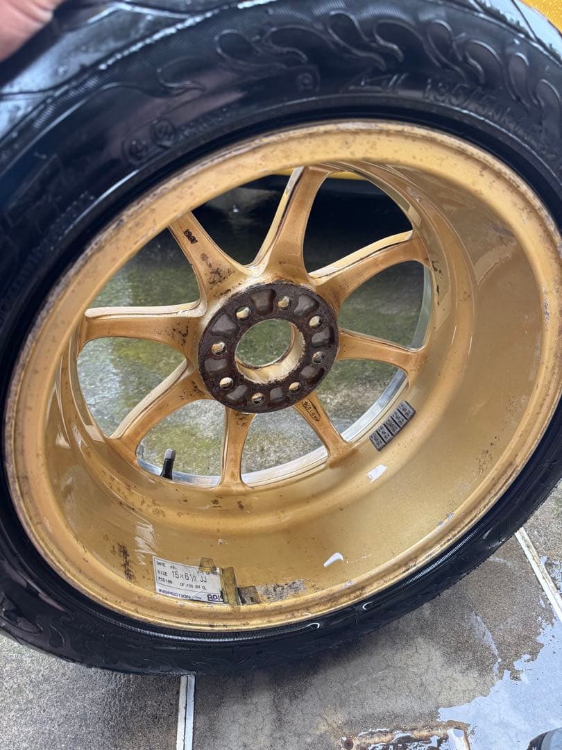 RAYS VOLK RACING SR-08 4本 15×6.5J +38